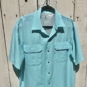G.H. Bass & Co. Vented Outdoor Mens Shirt L